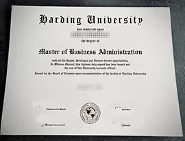 Order your Harding University fake diploma online.