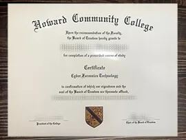 Can i get to buy Howard Community College fake degree?