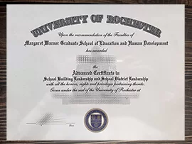 How to get a University of Rochester fake certificate?