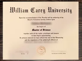 Fast to get the William Carey University fake diploma.