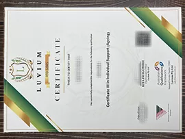 How to order a 100% copy Luvium Pty Ltd Certificate?