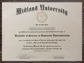 How to order the Midland University fake diploma?