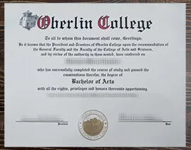 Where can i get to buy Oberlin College fake degree?