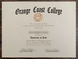 Can i get to buy Orange Coast College fake degree?