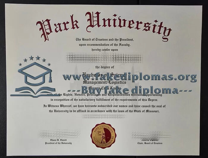 Buy a Park University fake diploma.