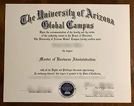 Get a University of Arizona Global Campus fake degree online.