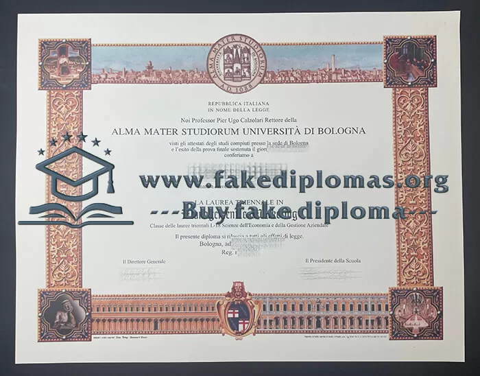 Get a Alma Mater Studiorum Università di Bologna fake diploma.