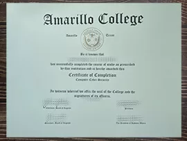 Fast to Get the Amarillo College fake diploma.