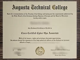 How fast can i get to buy Augusta Technical College fake degree?