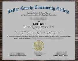 How long to buy Butler County Community College fake degree?