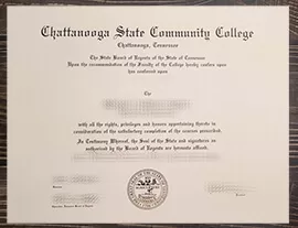 How to buy Chattanooga State Community College fake diploma?