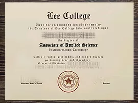 Can i get to buy Lee College degree?