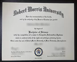 Fast to Get the Robert Morris University fake diploma.