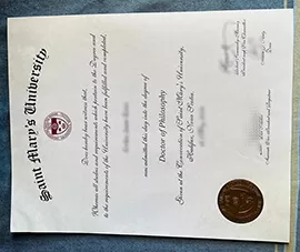 Where can i get to buy Saint Mary’s University fake degree?