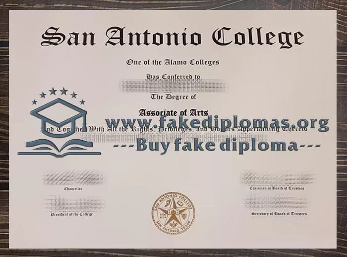 Get a San Antonio College fake diploma, Make a SAC degree online.