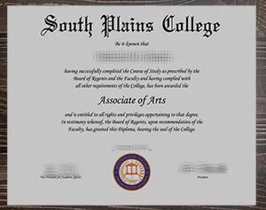 How can i get to buy South Plains College diploma?